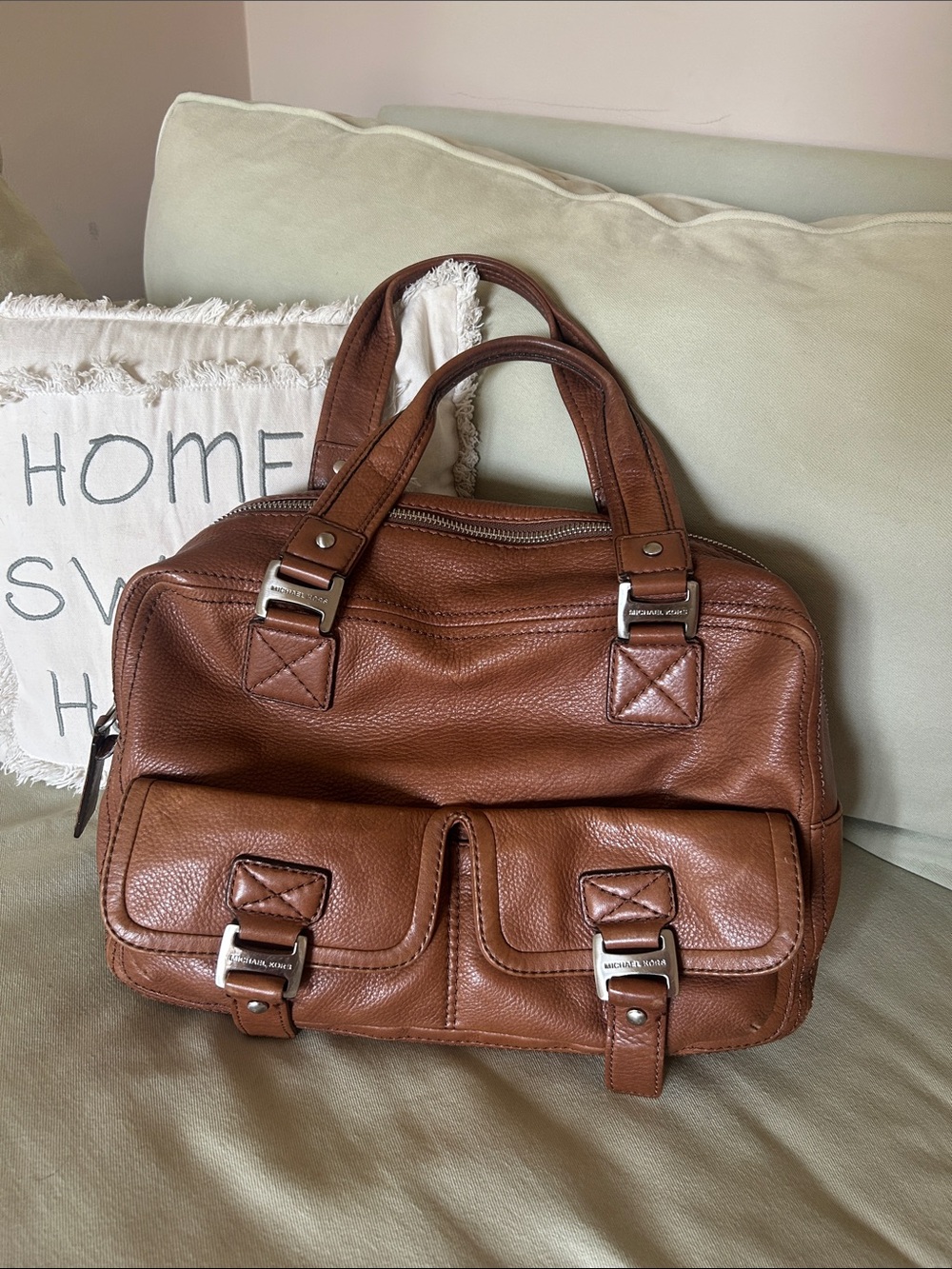 Michael Kors Leather Satchel handbag
